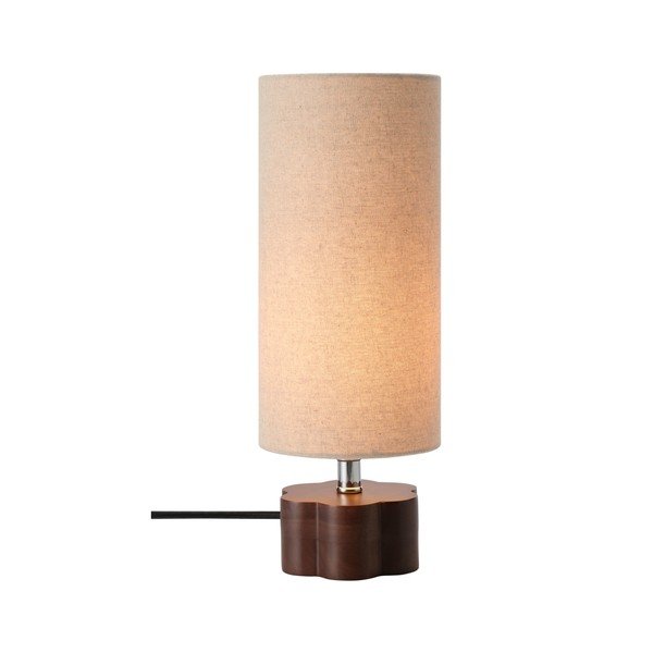 Smeđa/bež lanena stolna lampa (visina 33,5 cm) Joline – Ellos Home-image-3