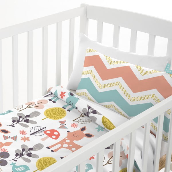 Dječja pamučna posteljina Moshi Moshi Woodland, 100 x 120 cm-image-2