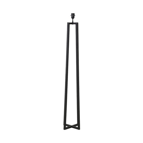 Mat crna baza za podnu lampu 130 cm Miley – Light & Living