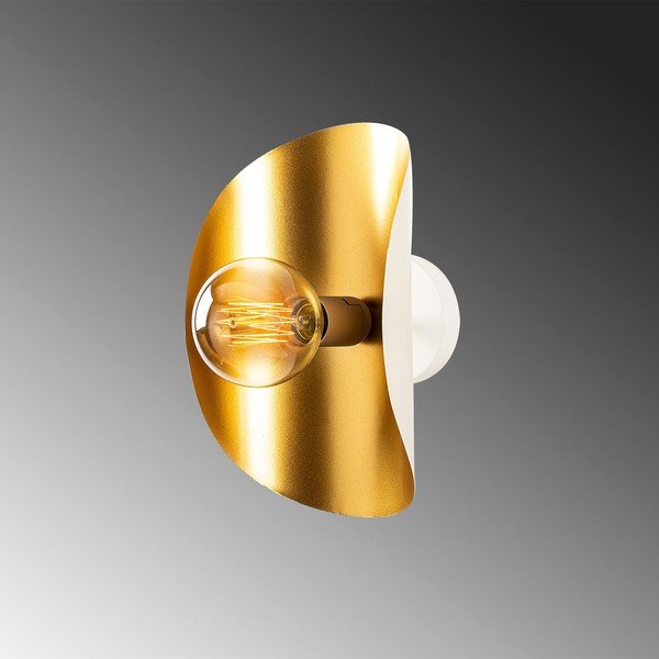 Bijela/u zlatnoj boji zidna lampa Sivani – Opviq lights-image-4