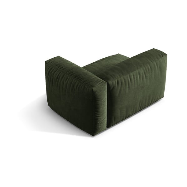 Zelena baršunasti modularna sjedeća garnitura (s desnim kutom) Martina – Micadoni -image-2