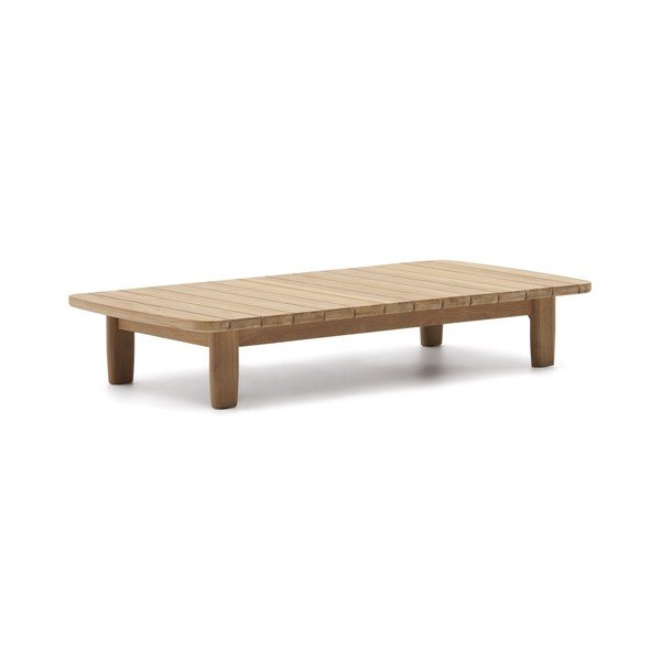 Vrtni stol od masivne tikovine 70x140 cm Tirant – Kave Home-image-4