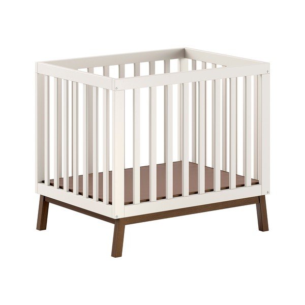 Bež putni krevetić od masivnog bora 95x75 cm Sezane – Vipack