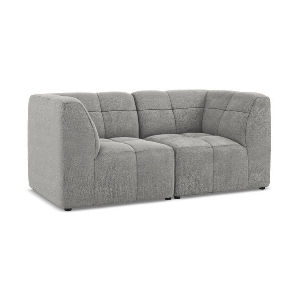 Siva sofa od bouclé tkanine 180 cm Aloha – Makamii-image-2