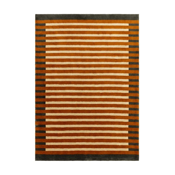 Narančasti tepih od recikliranih vlakna 120x170 cm Lois – MADE