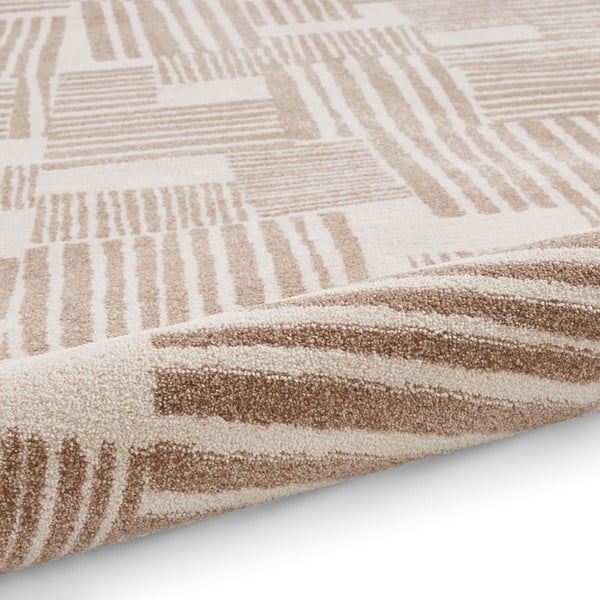 Svjetlo smeđi tepih 160x230 cm Blocks – Catherine Lansfield-image-3