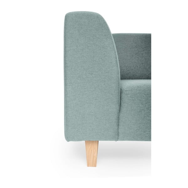 Mentol zelena sofa Scandic Diva, 216 cm-image-2