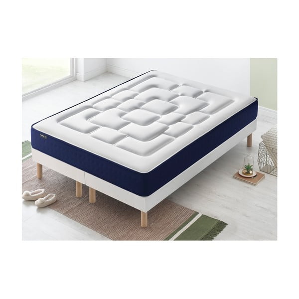 Bračni krevet s madracem Bobochic Paris Velours, 80 x 200 cm + 80 x 200 cm
