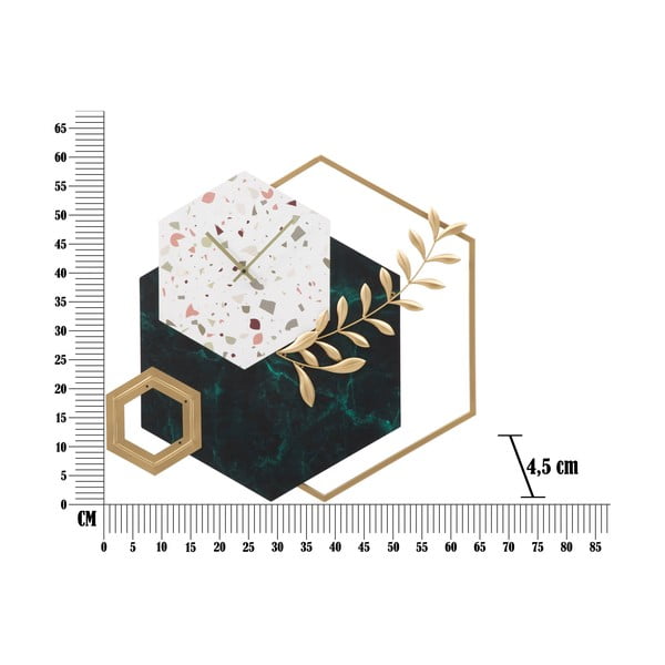 Zidni sat Mauro Ferretti Hexagon-image-4
