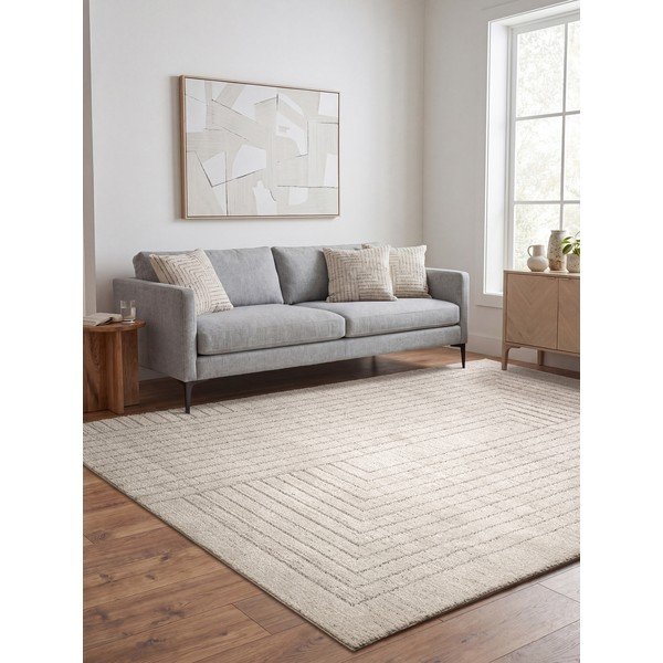Krem tepih 200x275 cm Oslo – Asiatic Carpets-image-1