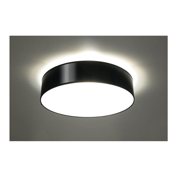 Crna stropna lampa Stropno Sollux Atis-image-3