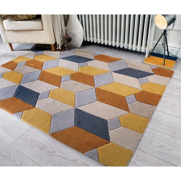 Žuti tepih Flair Rugs Scope, 80 x 150 cm-image-4