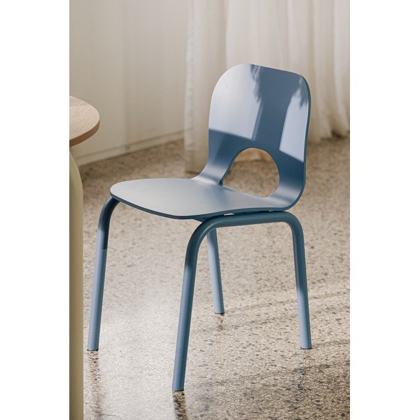 Plava blagovaonska stolica Atto – noo.ma-image-1