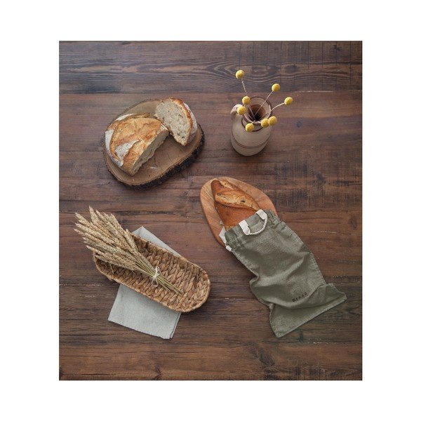 Lanena torba za rublje Really Nice Things Bag Grey, visina 42 cm-image-3