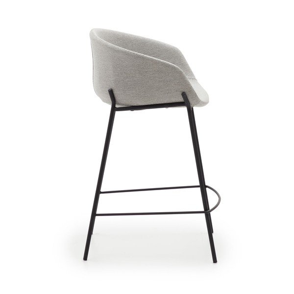 Svijetlo sive barske stolice u setu 2 kom (visine sjedala 65 cm) Yvette – Kave Home-image-3