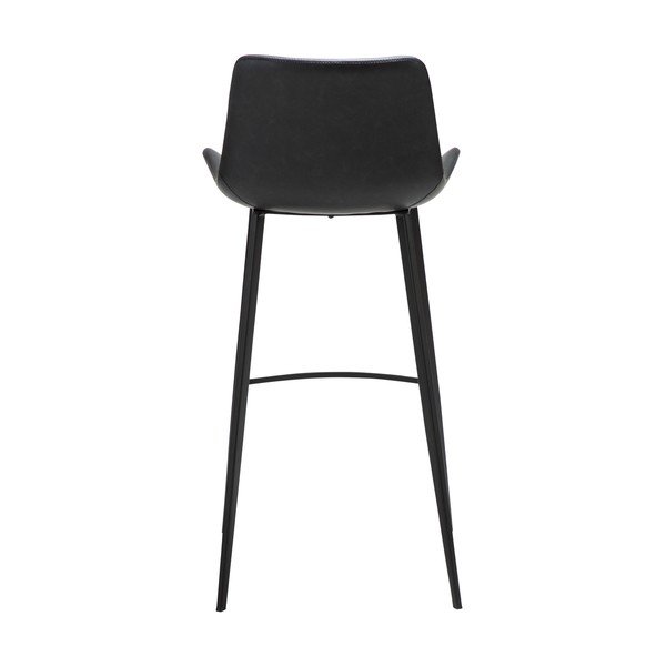 Crna barska stolica (visine sjedala 74,5 cm) Hype – DAN-FORM Denmark-image-4