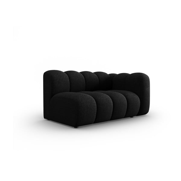 Crna/antracitno siva modularna sjedeća garnitura (s desnim kutom) Lupine – Micadoni Home-image-1