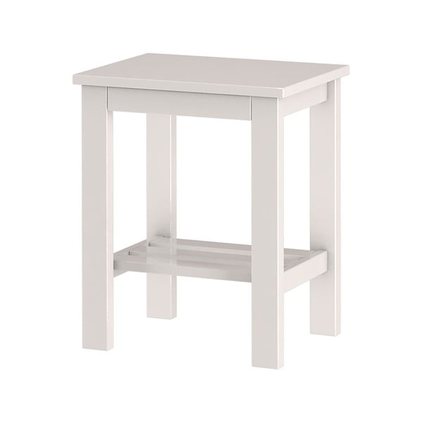 Bijeli noćni stolić Støraa Trento