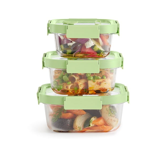 Posude za ručak u setu 3 kom – Lékué-image-2