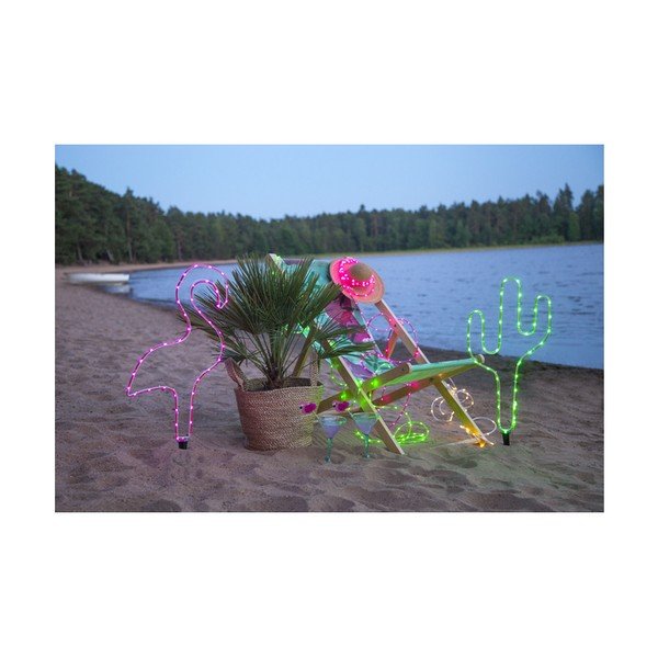 Zelena vanjska LED lampa u obliku kaktusa Star Trading Tubes, visina 54 cm-image-2