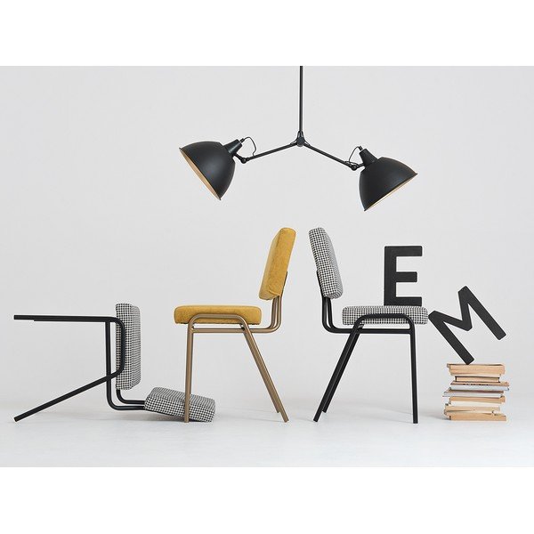 Crno-bijela blagovaonska stolica Simple - CustomForm-image-4