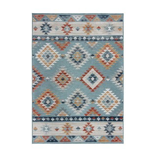Plavi vanjski tepih 120x170 cm Avery Blue – Flair Rugs