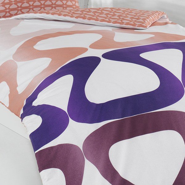 Posteljina Calypso Lilac, 155x200 cm-image-2