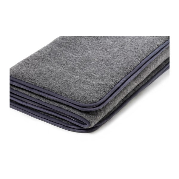 Tamnosiva deka od merino vune Royal Dream jorgan, 160 x 200 cm