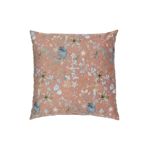 Ružičasti jastuk BePureHome Velvet Melon, 50 x 50 cm-image-1