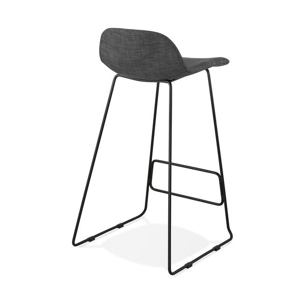 Tamno sive bar stolice čahure Vancouver, sedam visine 76 cm-image-3