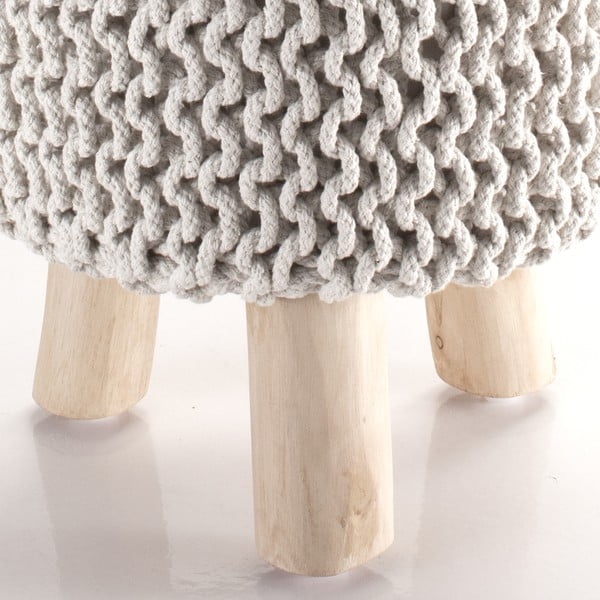 Krem pleteni puf Tomasucci Knit-image-3