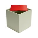 Crvena/svijetlo zelena škrinja od čvrste jeseni 40x45 cm Vault – Hübsch