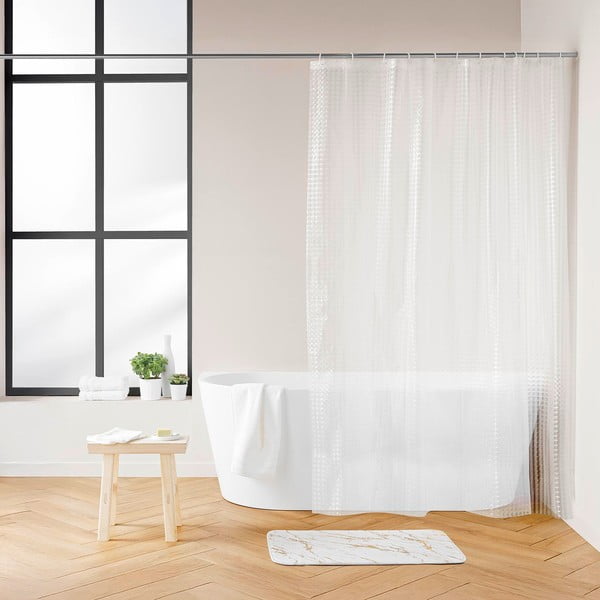 Tuš zavjesa 180x200 cm Cube – douceur d'intérieur-image-1