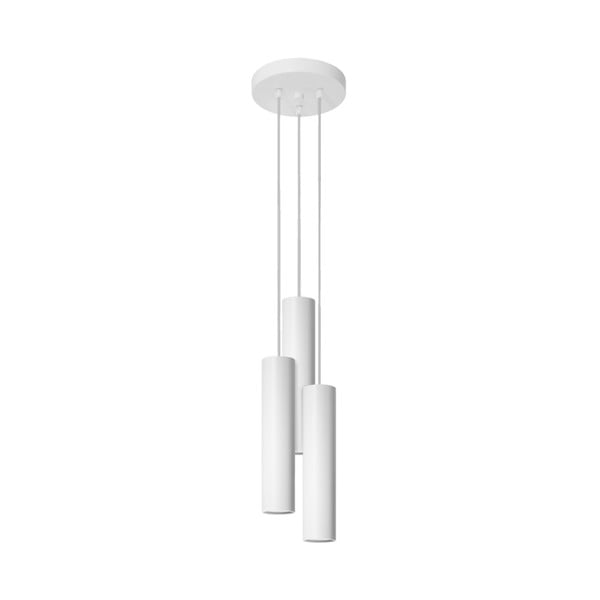 Bijela viseća svjetiljka ø 6 cm Castro – Nice Lamps