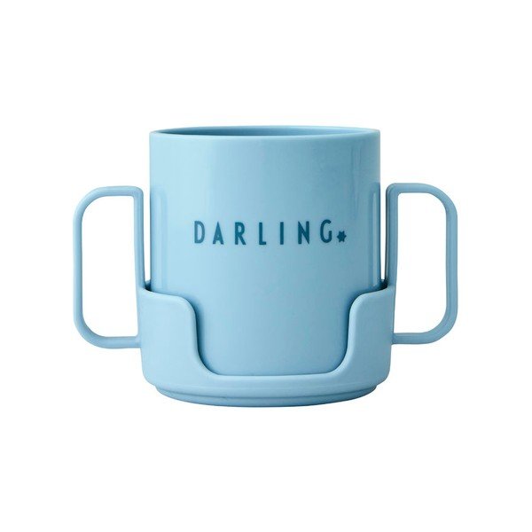 Svijetloplava dječja šalica Design Letters Mini Darling-image-3