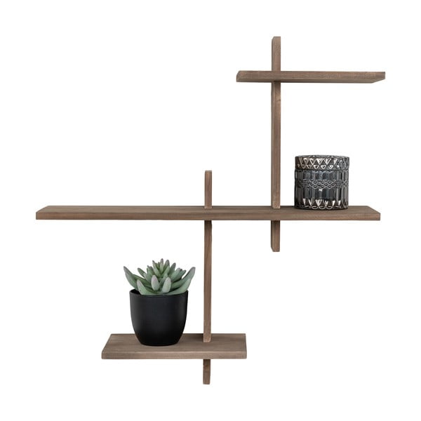 Polica s više razina od masivnog bora u prirodnoj boji Gavi – House Nordic-image-3