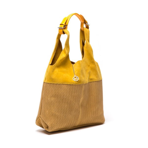 Kožna torbica Mangotti 875 Giallo-image-2