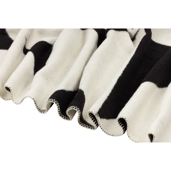 Crna/krem deka 150x200 cm Tul – noo.ma-image-4