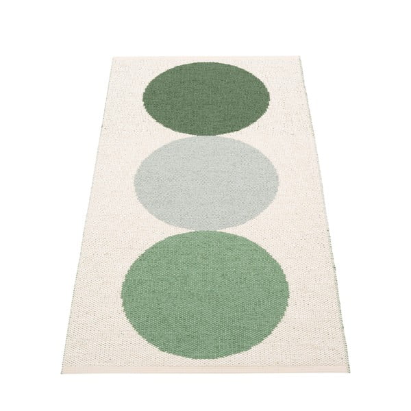 Zeleni/krem unutarnji i vanjski tepih 70x140 cm Otto Herb – Pappelina