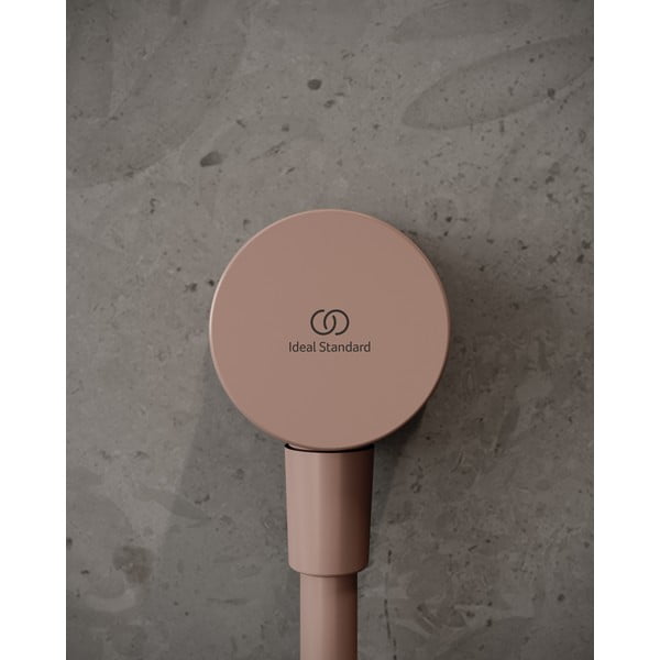 Svijetlo ružičasti metalni priključni dio za tuš IdealRain – Ideal Standard-image-1