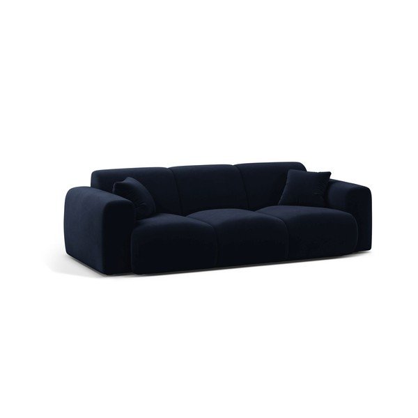 Tamno plava baršunasti sofa 235 cm Molino – Micadoni 