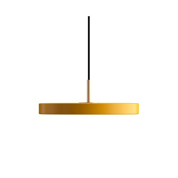 Žuta  LED viseća svjetiljka s metalnim sjenilom ø 31 cm Asteria Mini – UMAGE-image-3