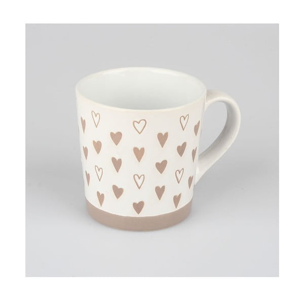 Ručno ukrašeni kameni lonac Dakls Heart, 473 ml-image-1