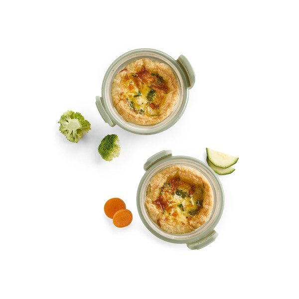 Stakleni kalupi za pečenje u setu 4 kom ø 9,5 cm – Lékué-image-4