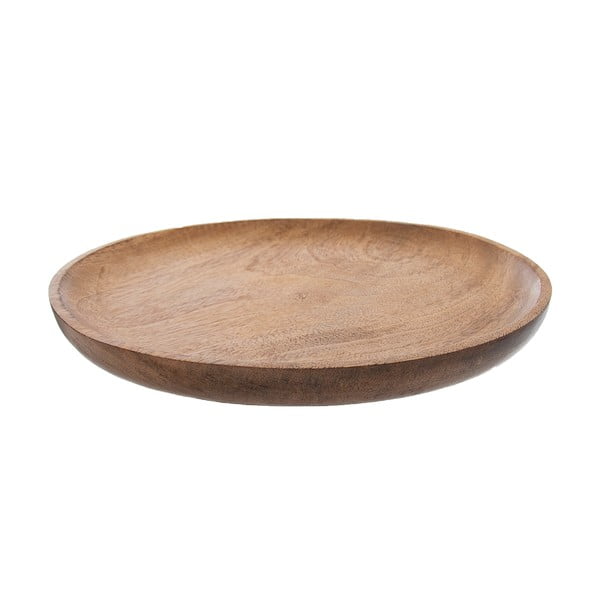 Drven pladanj ø 30 cm Mango – Orion-image-1