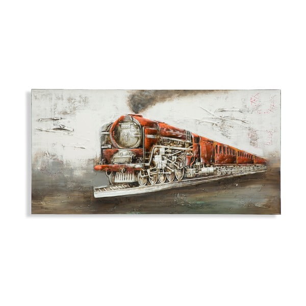 Zidna slika Mauro Ferretti Lokomotiva, 140 x 70 cm