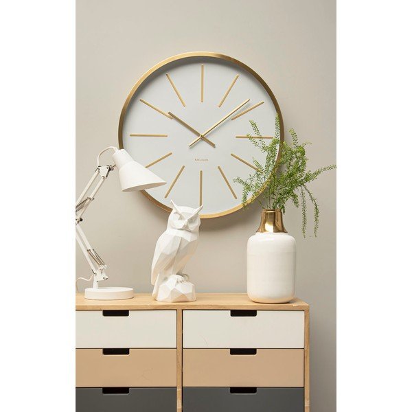 Figurica sove od bijelog poliresina Owl - PT LIVING-image-1