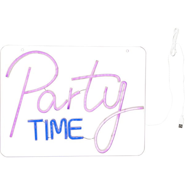 Ružičasta LED neonska lampa 5 W Plexy – Star Trading-image-2