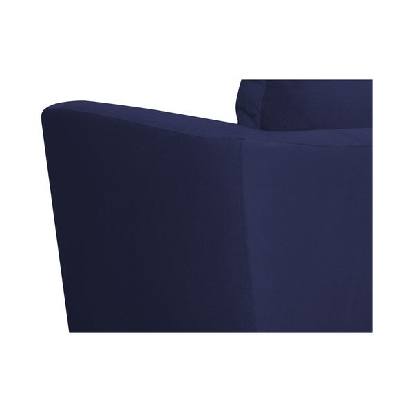 Mornarsko plava fotelja Mazzini Sofas Elena-image-3
