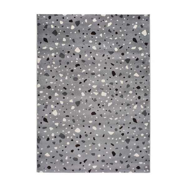 Sivi tepih Universal Adra Punto, 133 x 190 cm